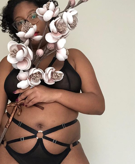lingerie influencer blooming ace
