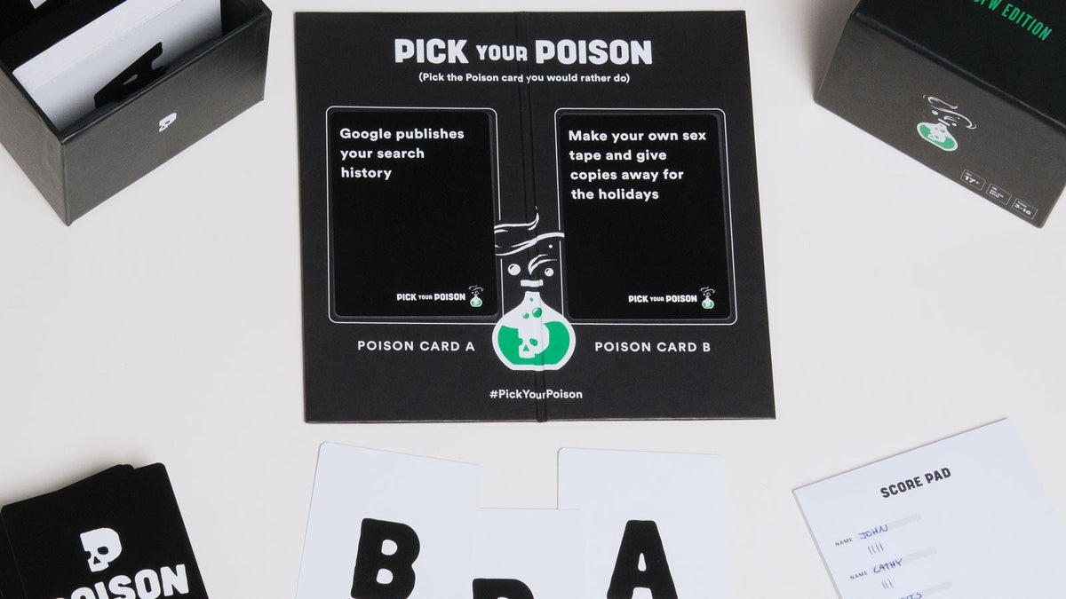 Image result for pick your poison game
