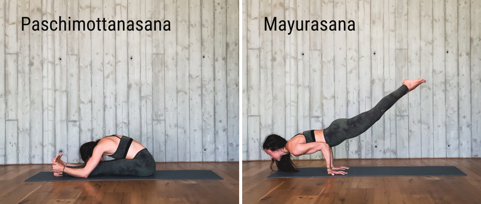 Dhanurasana und Matsyendrasana