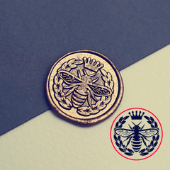 Queen Bee Wax Seal Stamp