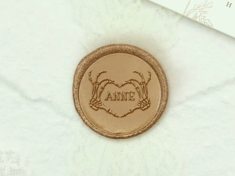 custom name halloween wax seal stamp