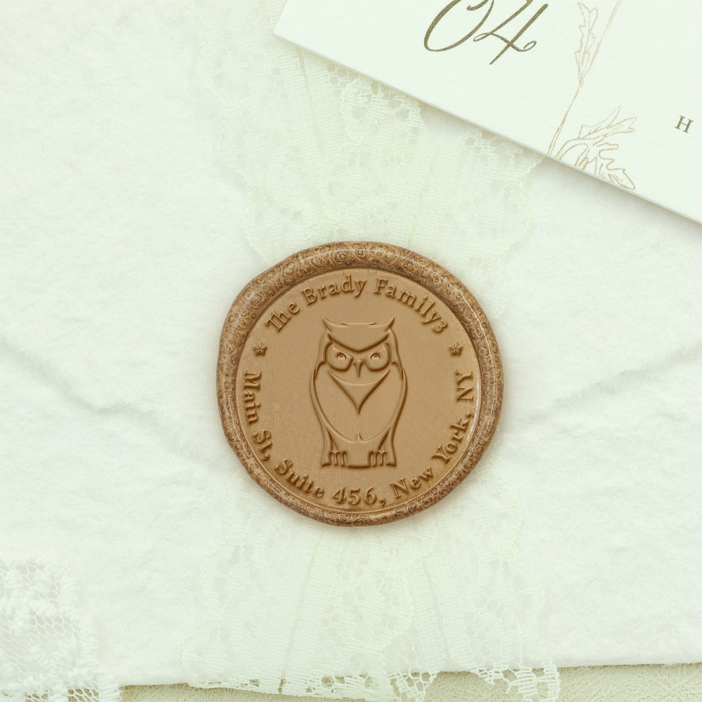 Envelope seal sticker, bird post