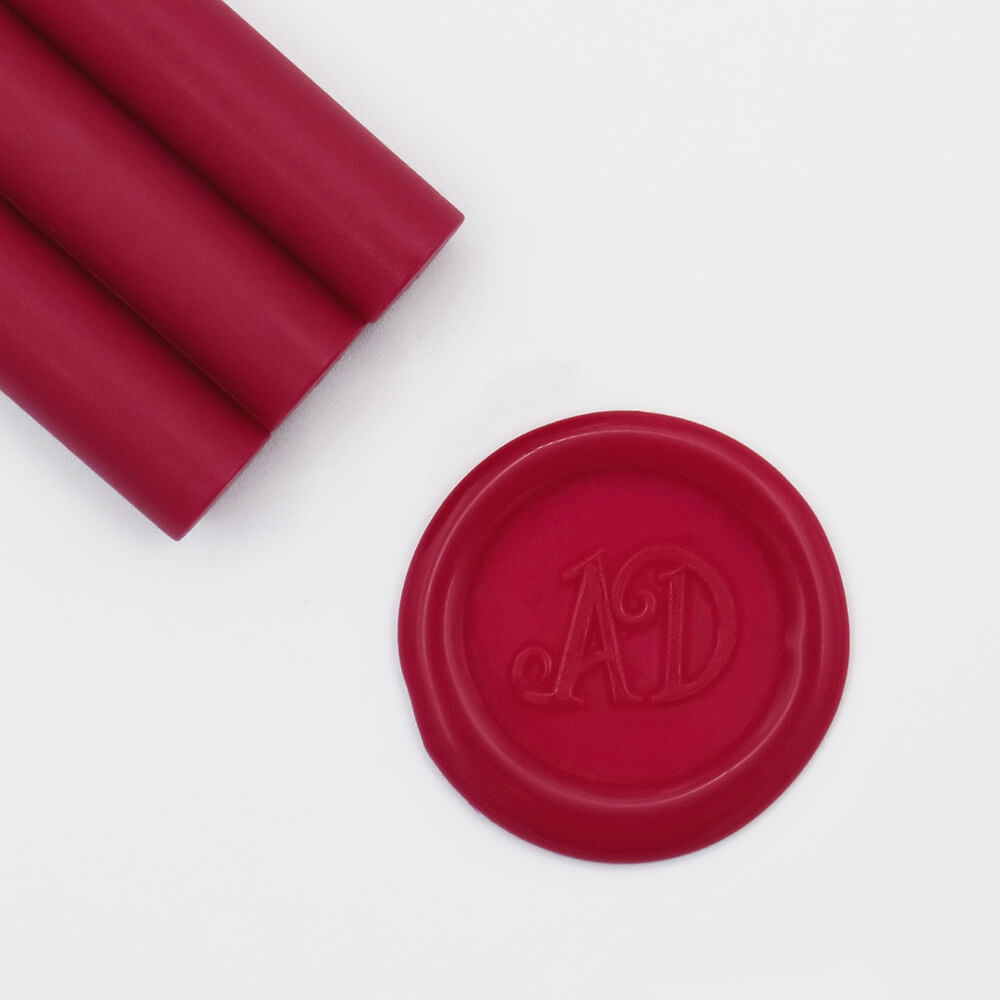 Heart Shaped 3D Relief Wax Seal Stamp