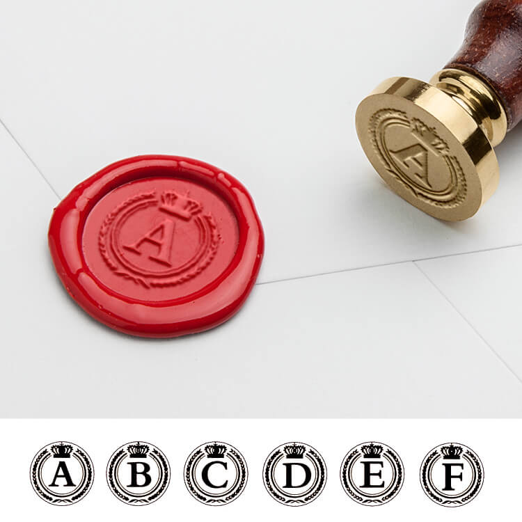 Mini Alphabet Wax Seal Stamp - A to Z Letters & Initials