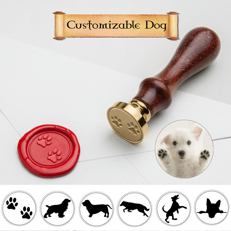 Ready Made Wax Seal Stamp - Cat Wax Seal Stamp (24 Designs)