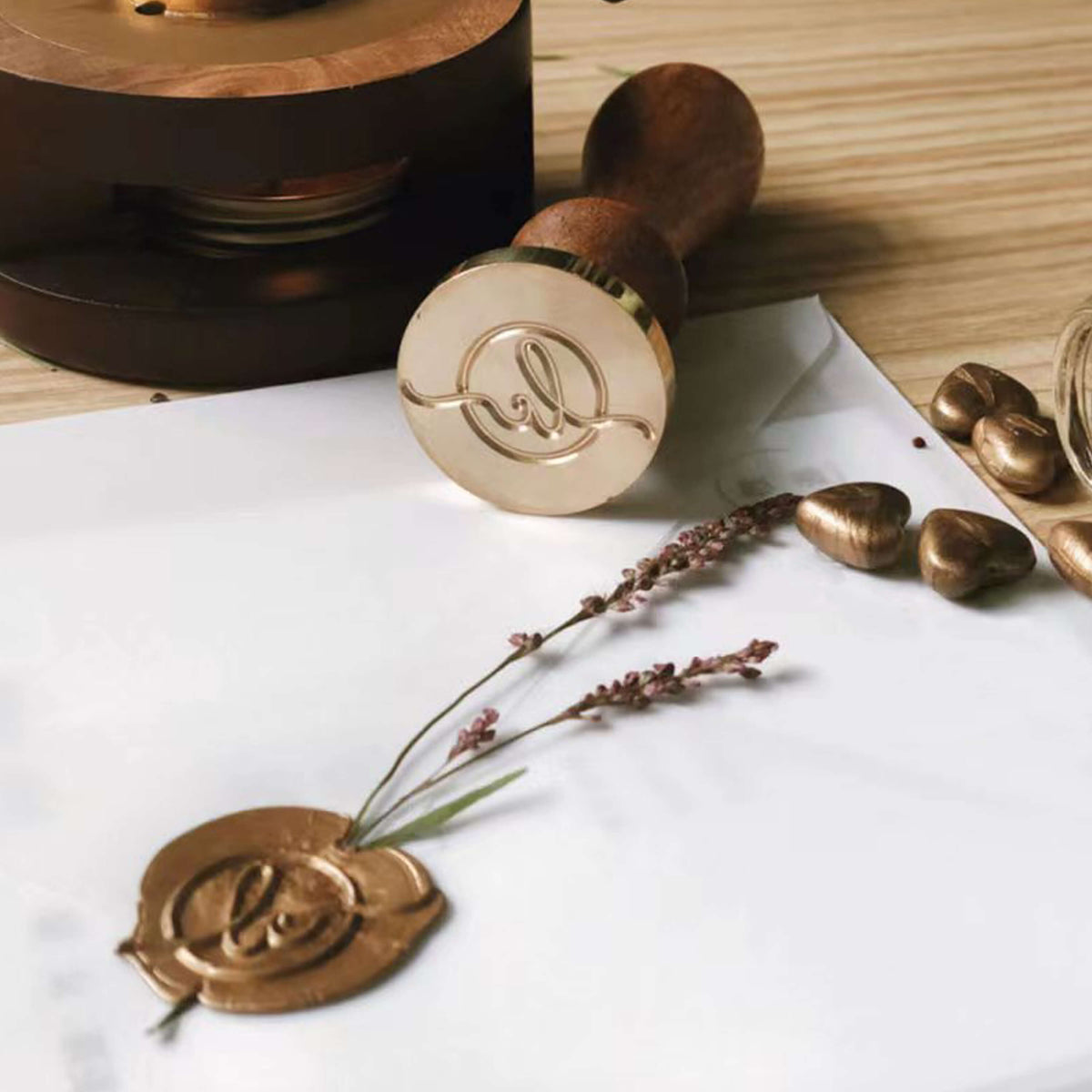 create your own custom wax seal stamp