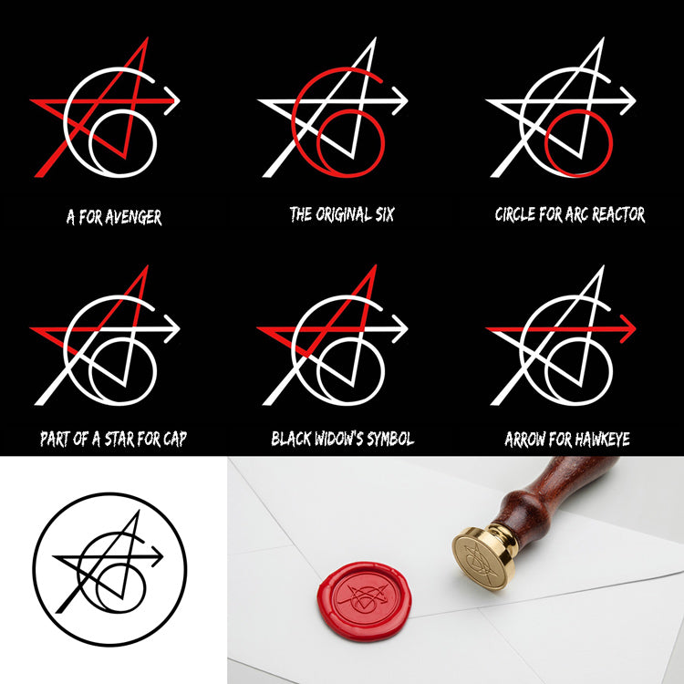 Avengers Original 6 Tattoo Logo PNG Vector EPS Free Download