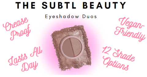 Image of Subtl Beauty's stackable makeup eyeshadow duo