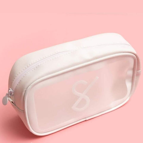 image of Subtl Beauty's clear cosmetic bag made for your travel makeup