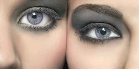 Makeup Color-Matching for Red, Violet, and Gray Eyes 