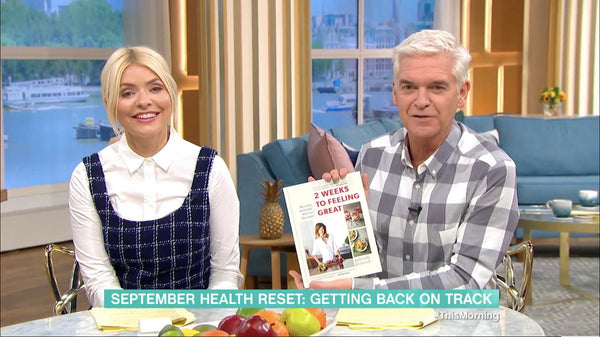 Gabriela Peacock with Phillip Schofield and Holly Willoughby ITV This Morning