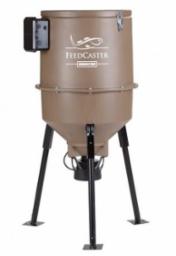 Moultrie Game Fish Feeder Feedcaster 30 Gallon W Bracket