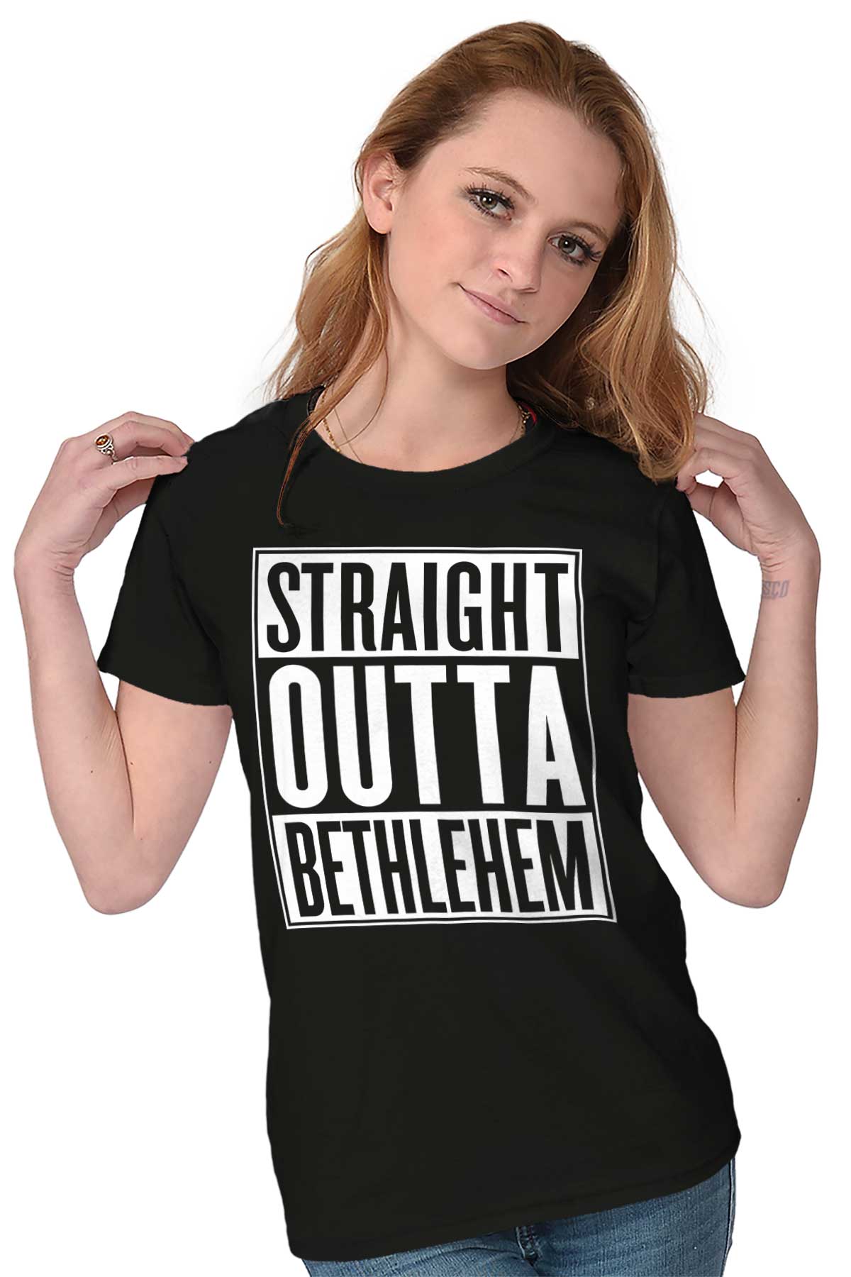 Outta Bethlehem Tee | – Christian Strong