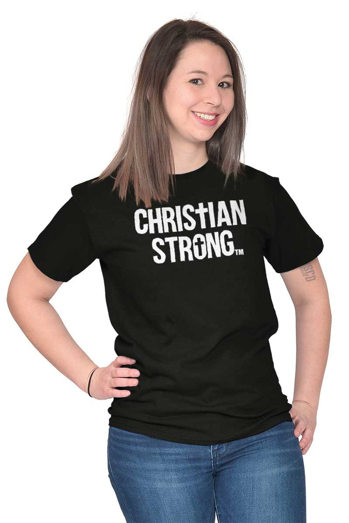 Christian Strong Heavy Cotton Tee