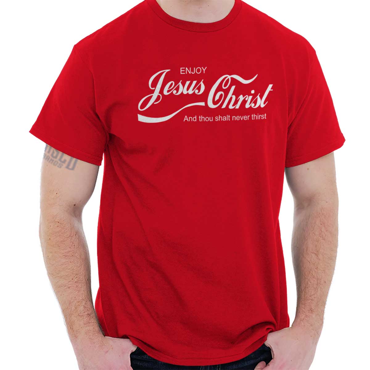 Enjoy Jesus Christ Christian T-Shirt | Christian Strong