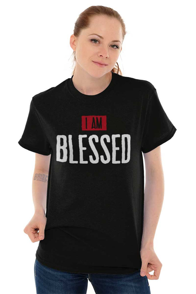 I Am Blessed Heavy Cotton Tee | – Christian Strong