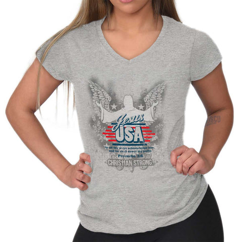US Flag Shirt, Christian T-Shirt for Men