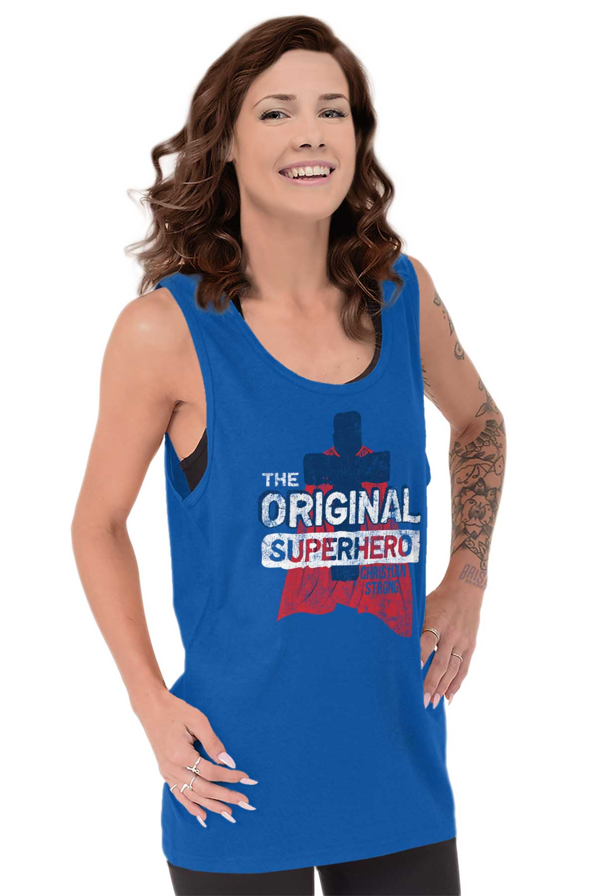 Original Superhero Tank Top Ultra Cotton | – Christian Strong