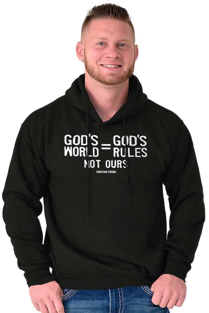 God's World Pullover Hooded Sweatshirt | – Christian Strong