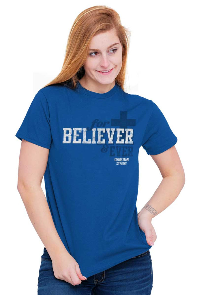 Believer Heavy Cotton Tee | – Christian Strong