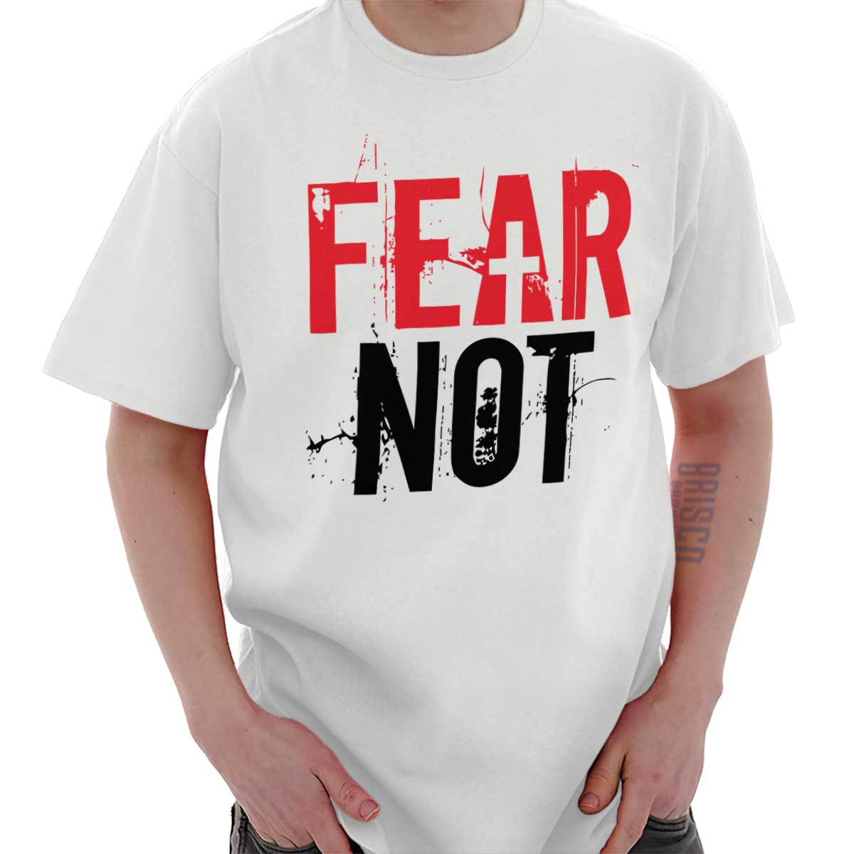 Fear Not Heavy Cotton Tee | – Christian Strong