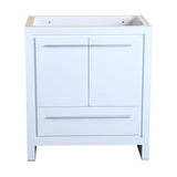 Fresca FCB8130WH Allier 30" White Modern Bathroom Cabinet