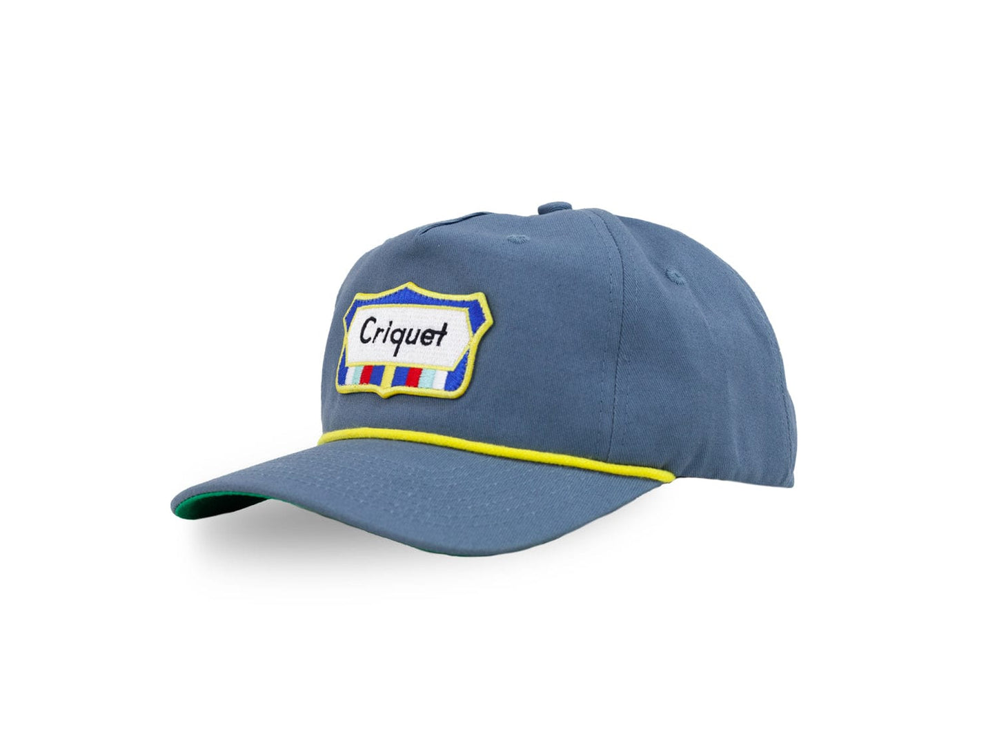 Throwback Hat - Vintage Patch - Gray – Criquet Shirts