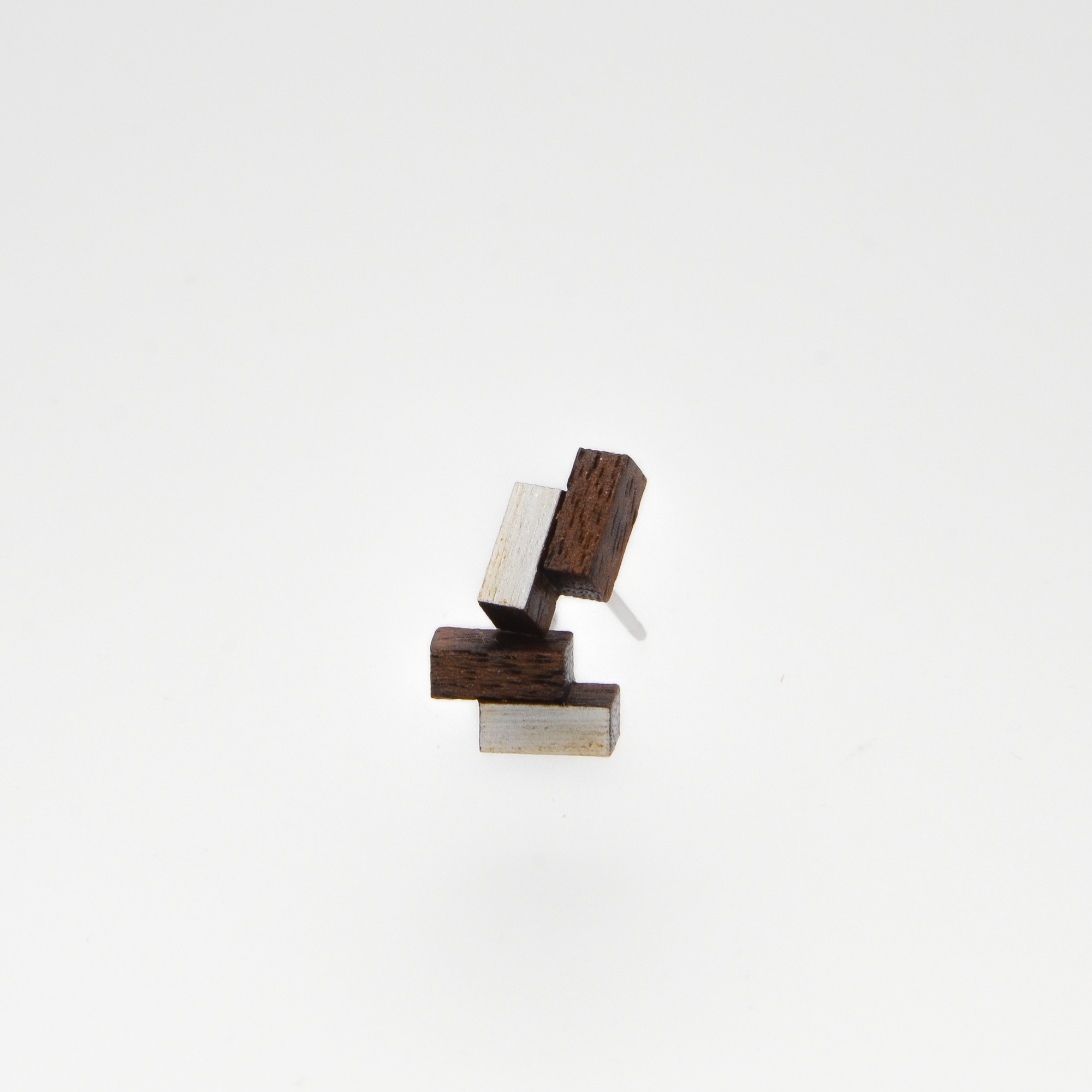 Double Rectangle Studs