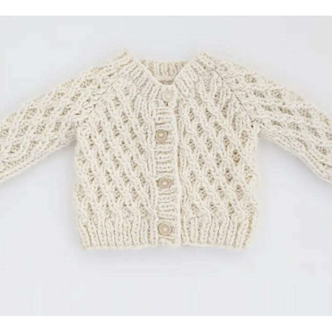 Mushroom Pebble Cardigan Sweater Baby & Toddler - Huggalugs