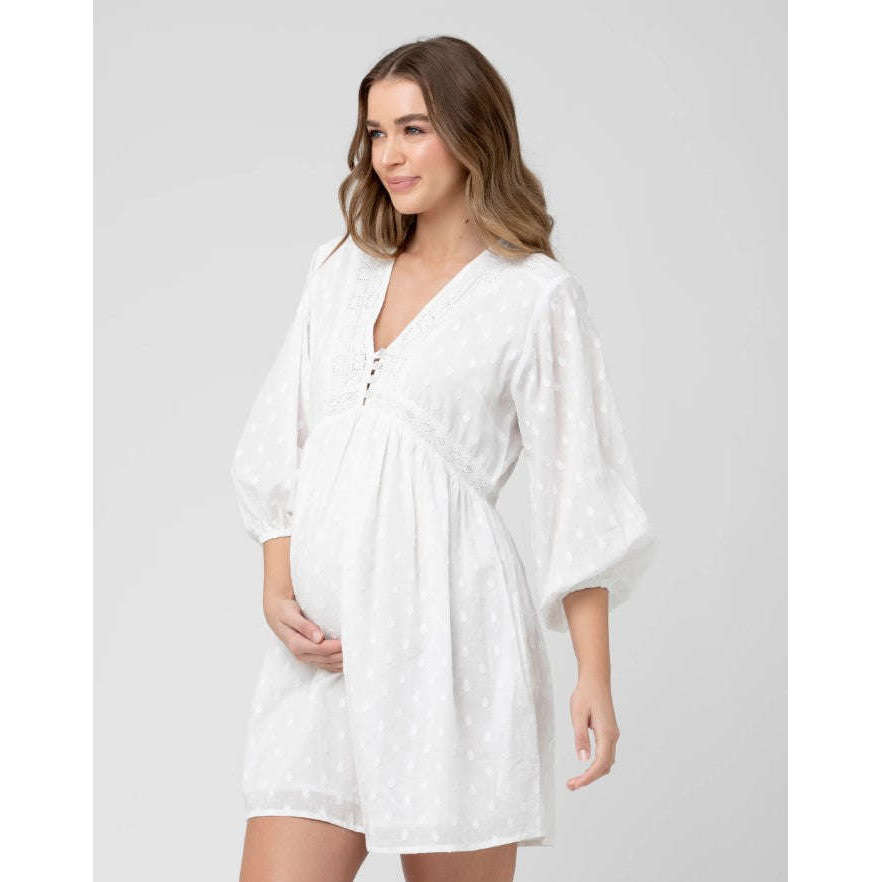 Ripe Maternity Ava Shirred Dress