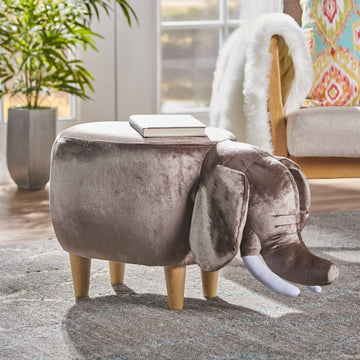 ottoman furniture elephant home decor kids