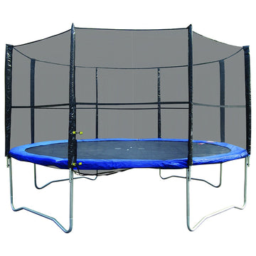 kids trampoline with safety net