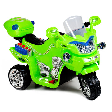 green motorcycle kids toys 3 wheel boys gifts