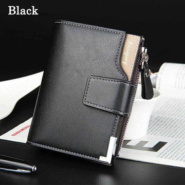 leather wallets men small money clip designer father's day gifts