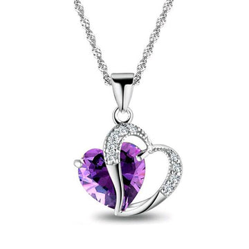 pendant necklaces for women cubic zirconia crystal