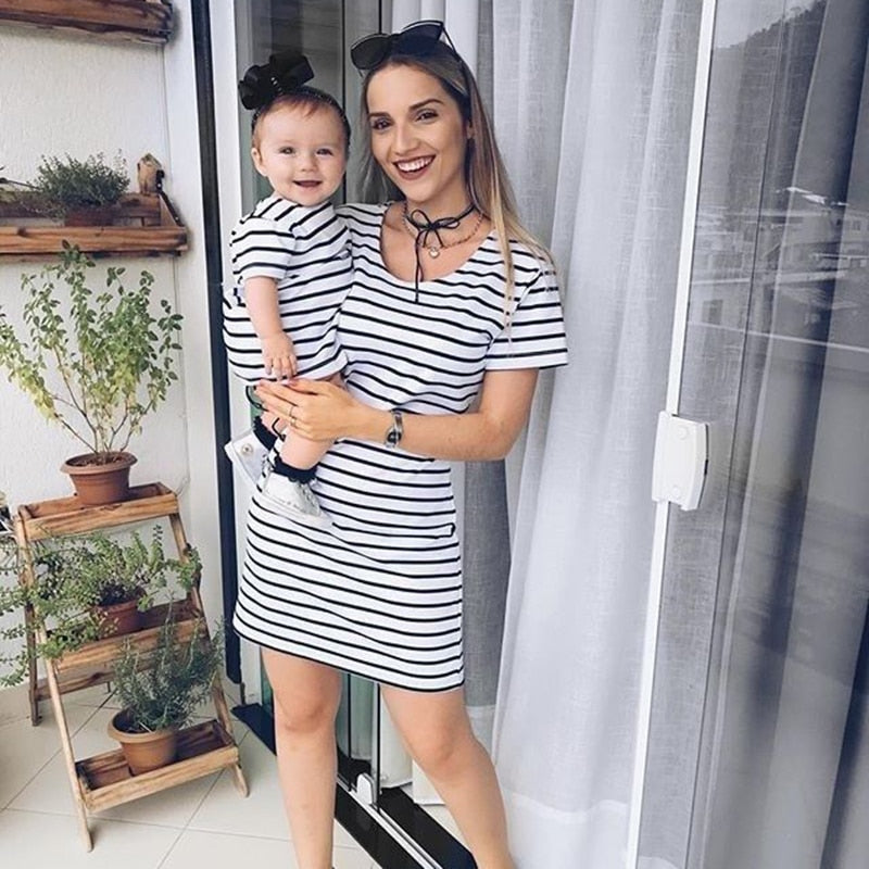mommy and me t shirt dress