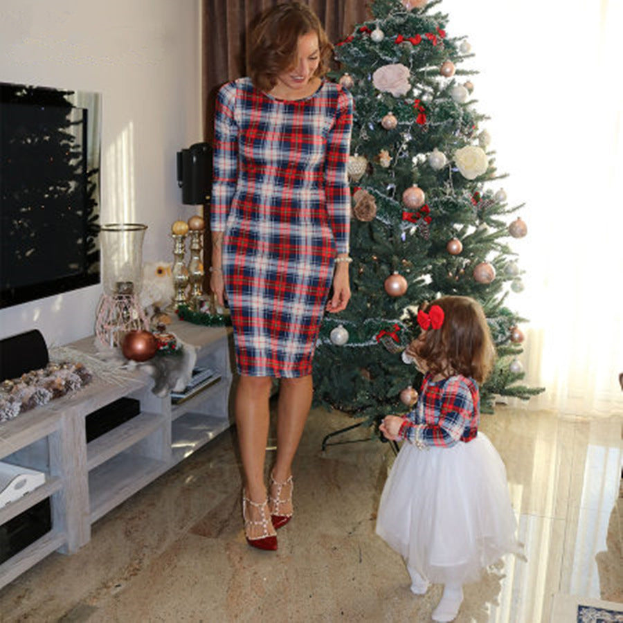 mom and me christmas dress
