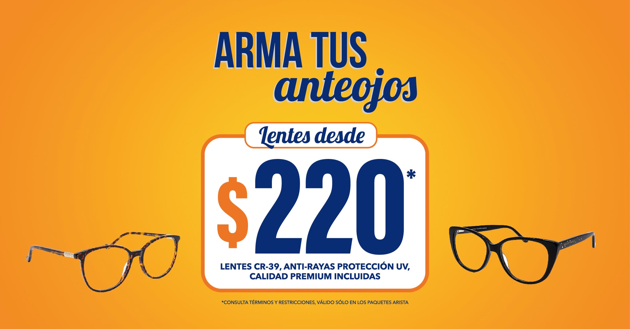 promocion arma tus anteojos