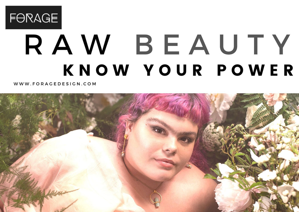 Raw Beauty Know Your Power Gold jewellery look book