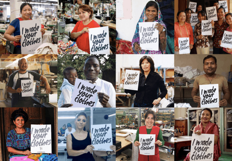 Fashion revolution, who made my clothes, rana plaza, garment workers, ethical fashion, sustainable brand