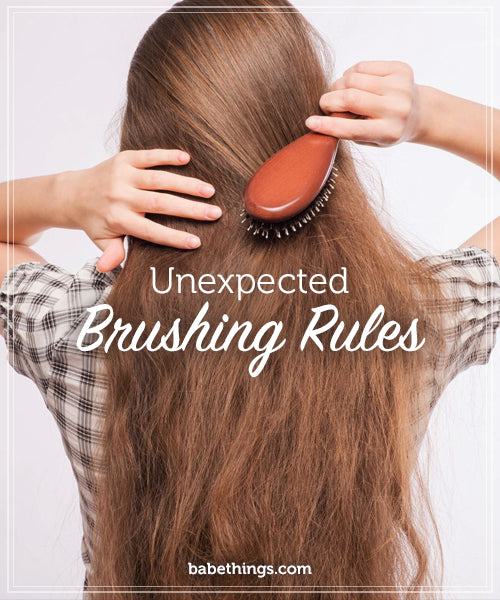 Unexpected Brushing Rules Hair Extensions Gossip