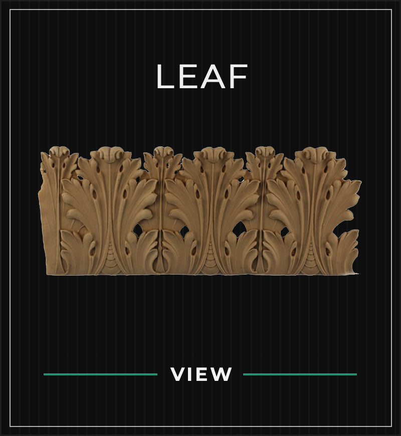 resin molding with leaf patterns that is easy to install and can order online