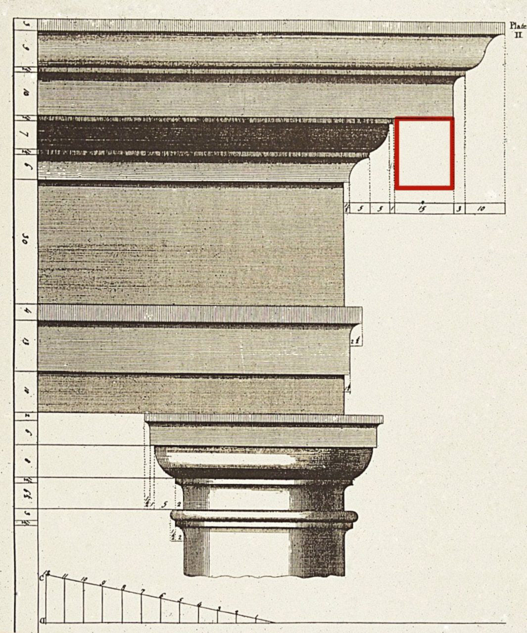 Soffit Example - Classical Architectural Terms & Glossary by ColumnsDirect.com