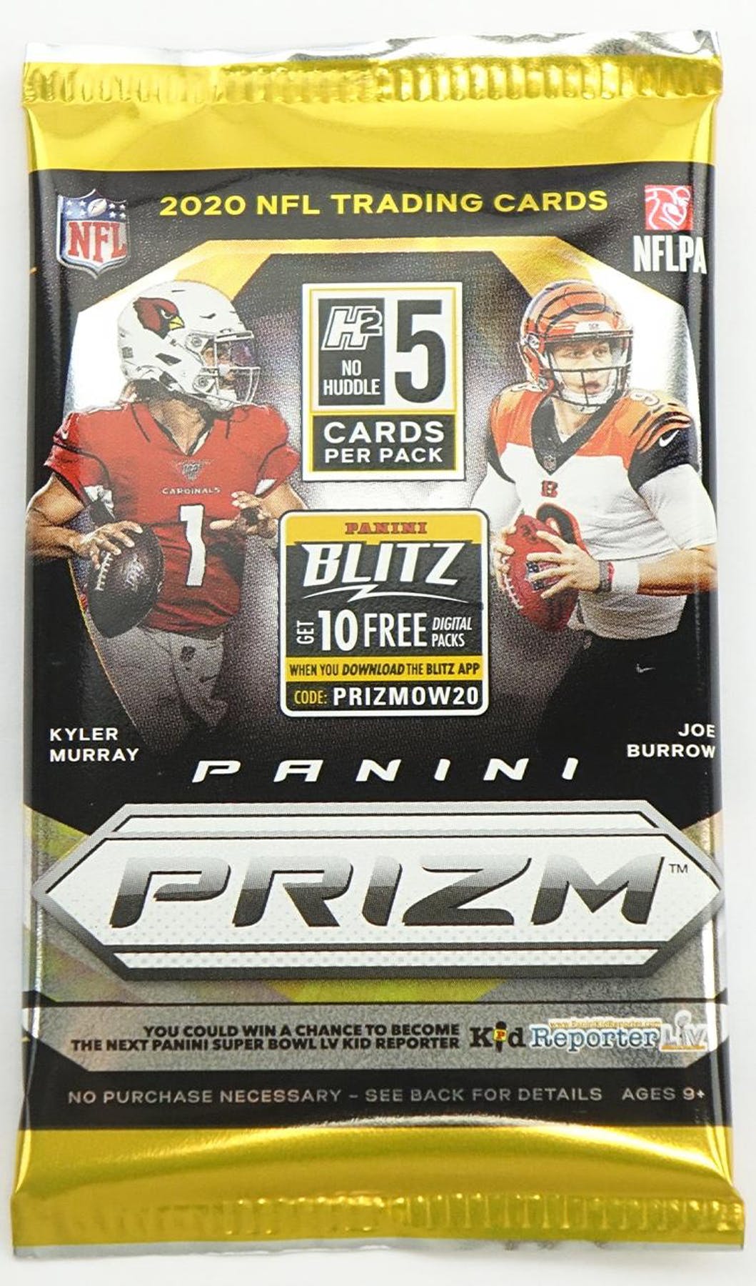 2020 Panini Prizm No Huddle Football Hobby Pack Sports Cards Direct