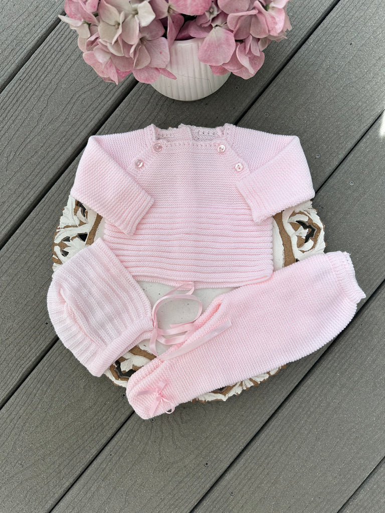 Polaina peto rosa bebé – Minis Baby&Kids