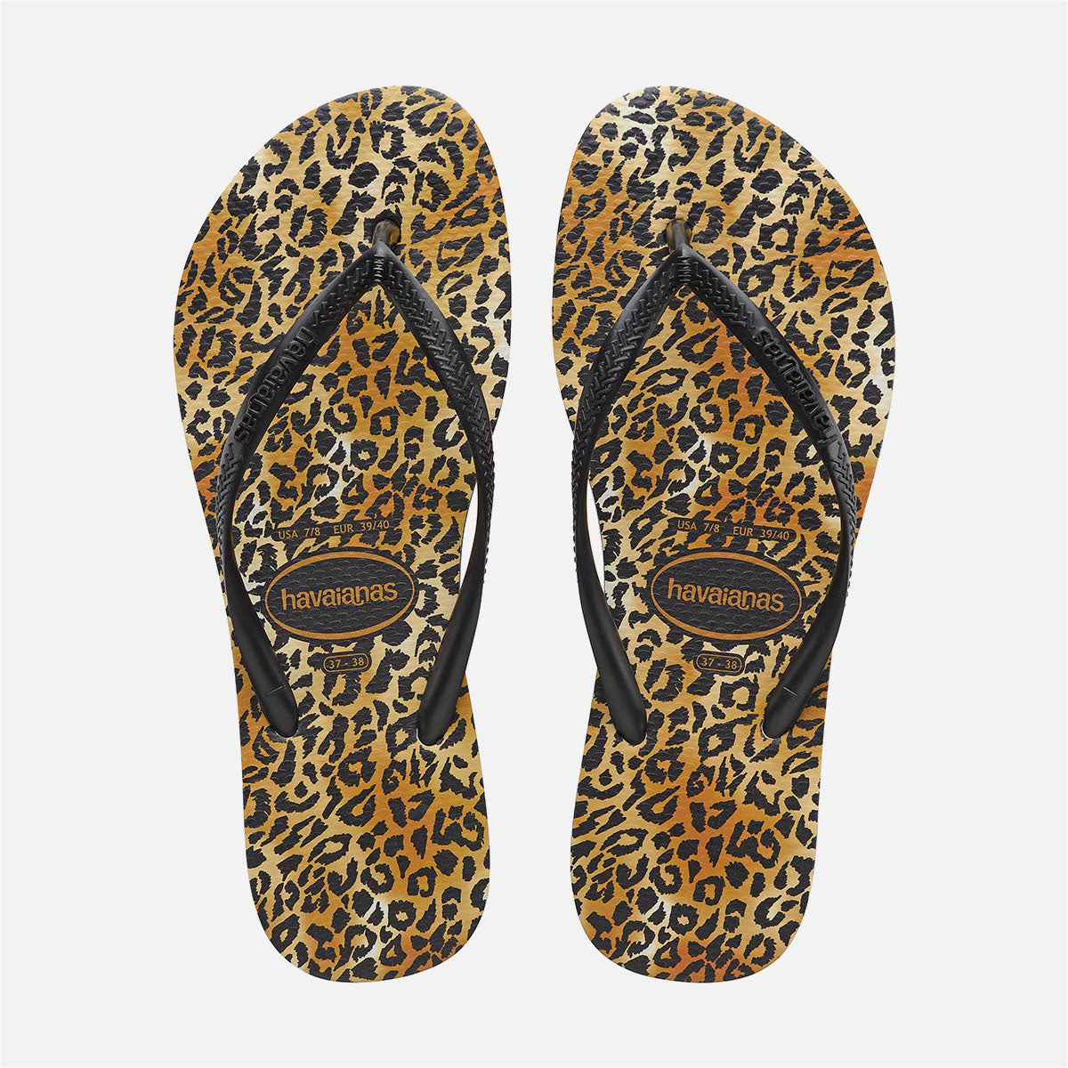 havaianas leopard