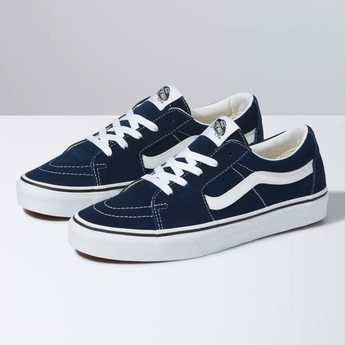 vans sk8 low dress blue