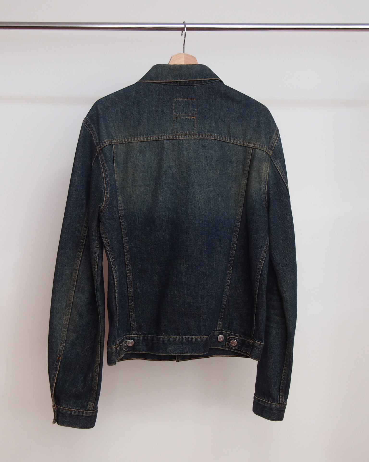 Helmut Lang Slim 2 Pocket Denim Jacket 1998 52 – Kaizen Store