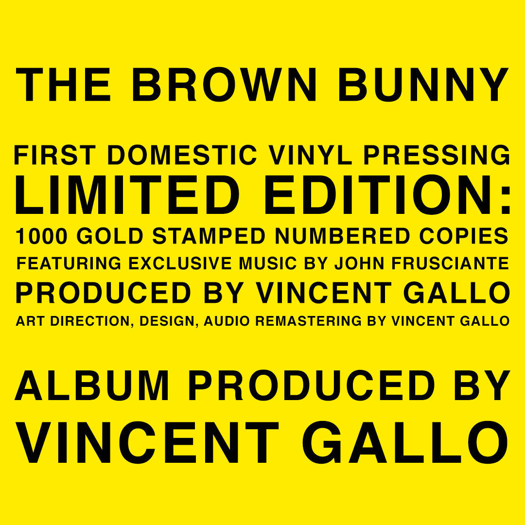 新品購入し１2回聞いた程度ですBrownBunny John Frusciante Vincent