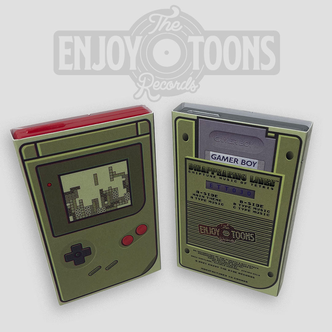 Disappearing Lines: Chiptune Music of Tetris by Gamer Boy (ETT030) | Enjoy  The Ride Records